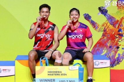 Semifinal Indonesia Masters II Memanas! Jafar/Felisha Bertemu Amri/Nita